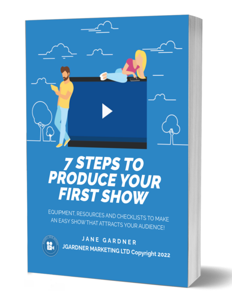 book cover 7 steps to produce your first show