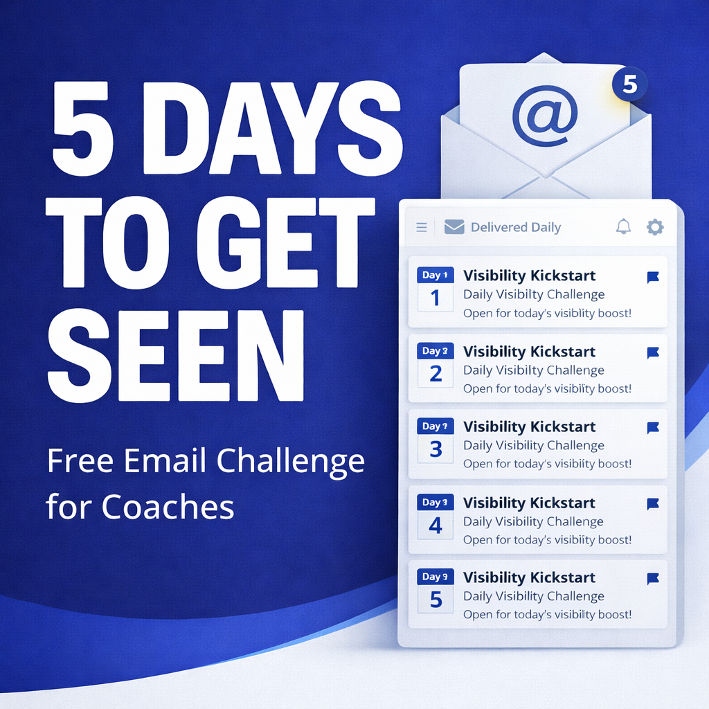 image of emails challenge emails with 5 Days to be Seen challenge